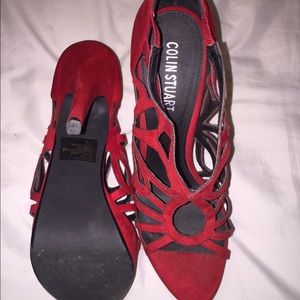 Collin Stuart red heels