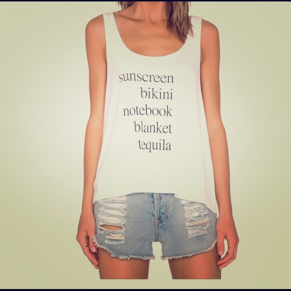 Wildfox Graphic Tank