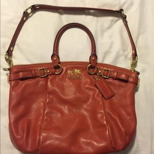Burnt Orange Coach Bag