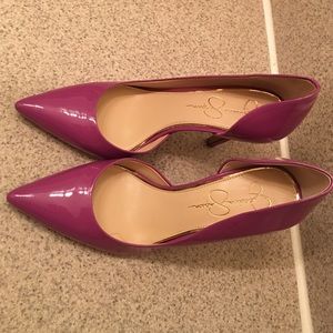 Jessica Simpson size 9 magenta high heel..