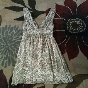 Sexy low cut BCBG summer dress