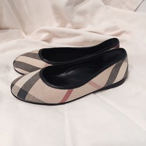 Authentic Burberry Ballet Flats