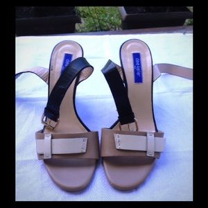 Dee Keller ankle strap wedge sandal