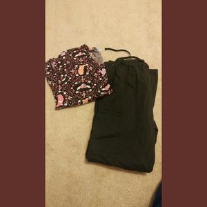 Care bear scrub set! WILL SELL SEPERATE