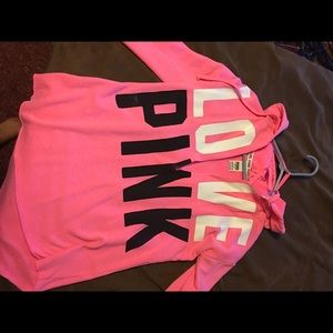 Victoria's Secret PINK hoodie.