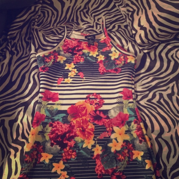 Floral midi dress