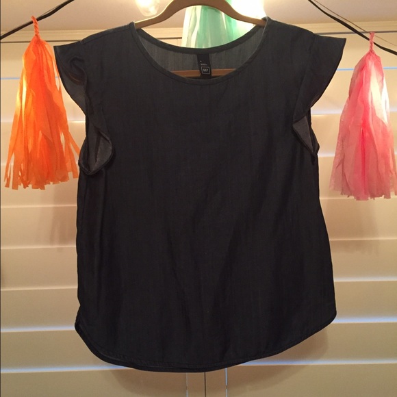 Gap flutter blouse