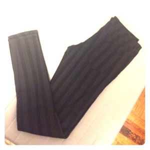 Women's skinny striped pants