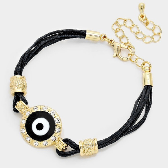 Evil Eye Multi-Strand Bracelet - image 2