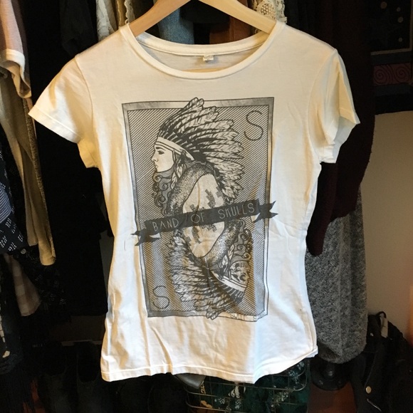 Band of Skulls concert tee