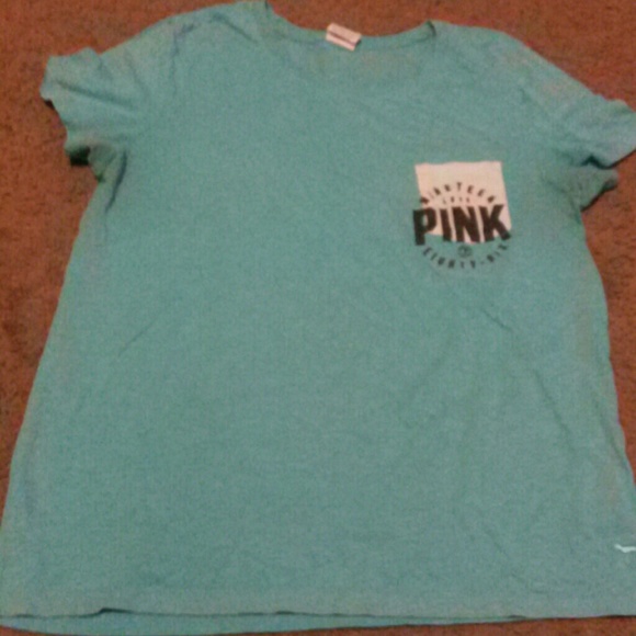 Blue PINK t-shirt from PINK