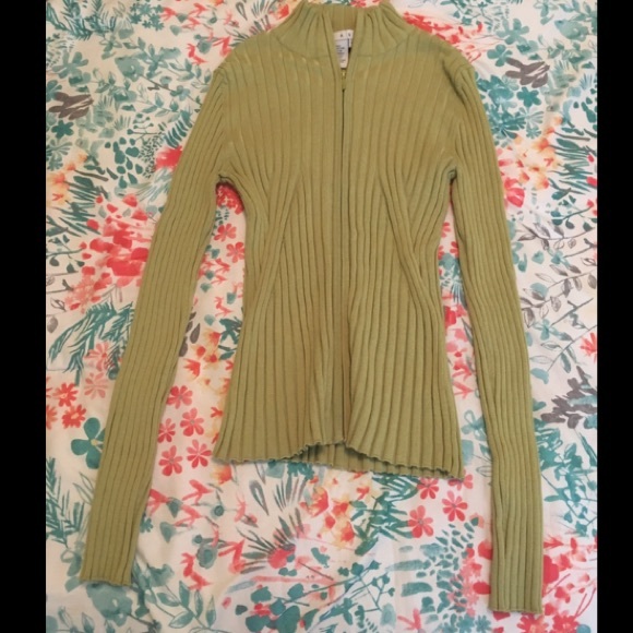 CAbi Lime Green Sweater: S in Women's