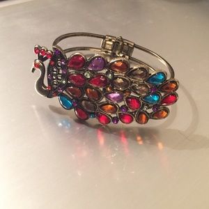 Peacock bracelet