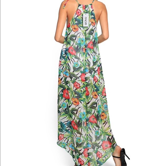 💕Last One💕Floral Maxi swim suit coverup. - Picture 2 of 4