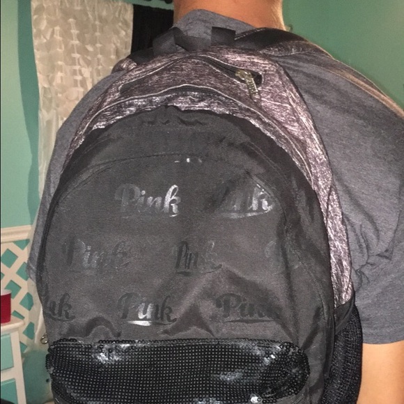 PINK VS backpack