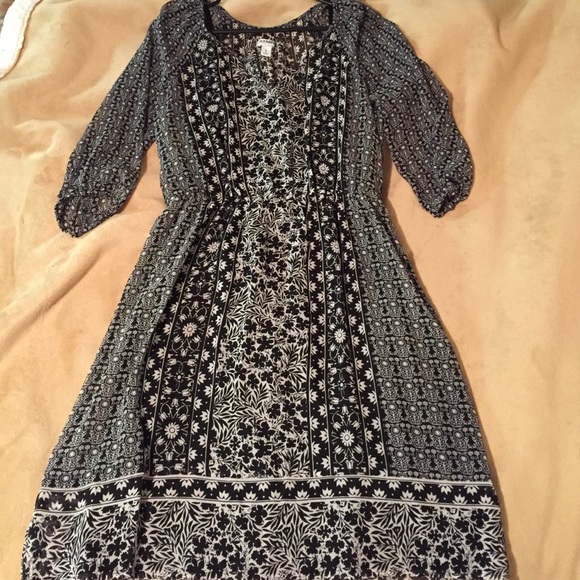 Nice dress.