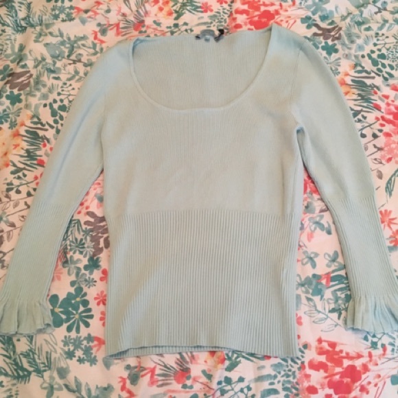 The Limited Blue Sweater Top
