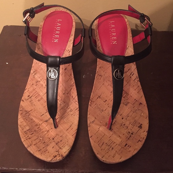 Lauren Ralph Lauren Shoes - Lauren Ralph Lauren Black Wedges