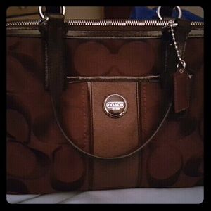 Bramd New Coach Brown Purse