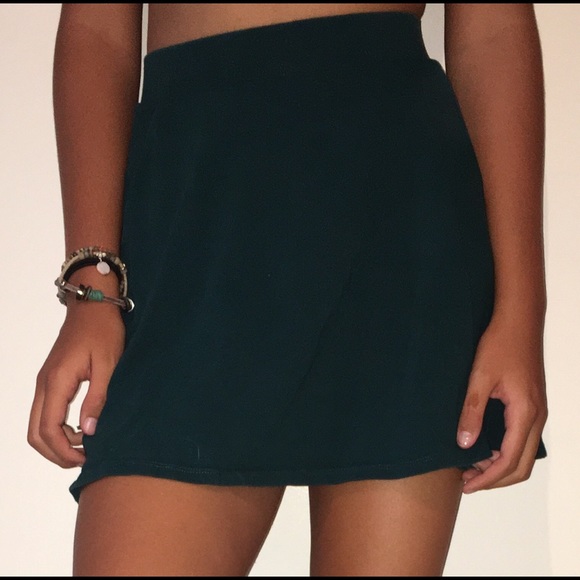 Vintage Turquoise Skater Skirt