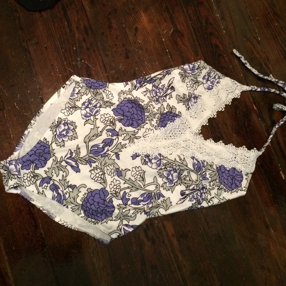 Purple swimsuit - Picture 3 of 4