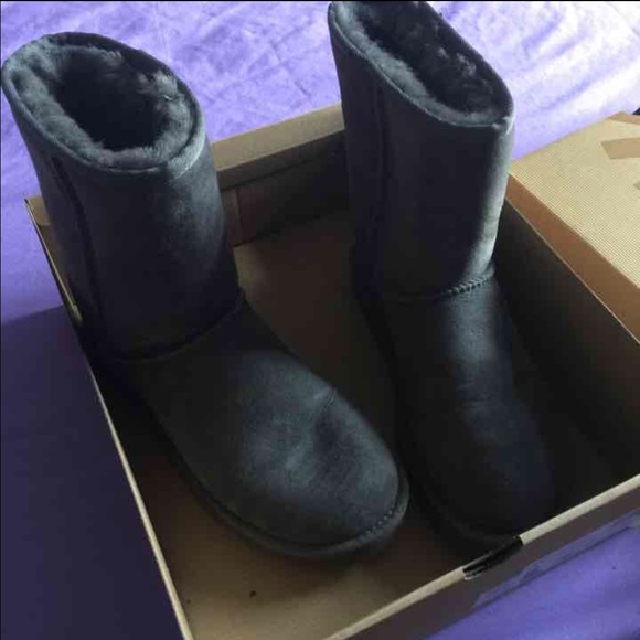 grey UGG boots