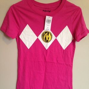 Pink Power Ranger Tshirt