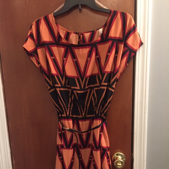 Tribal print dress