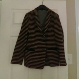 Stripped blazer
