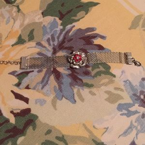 Silver mesh bracelet🌹