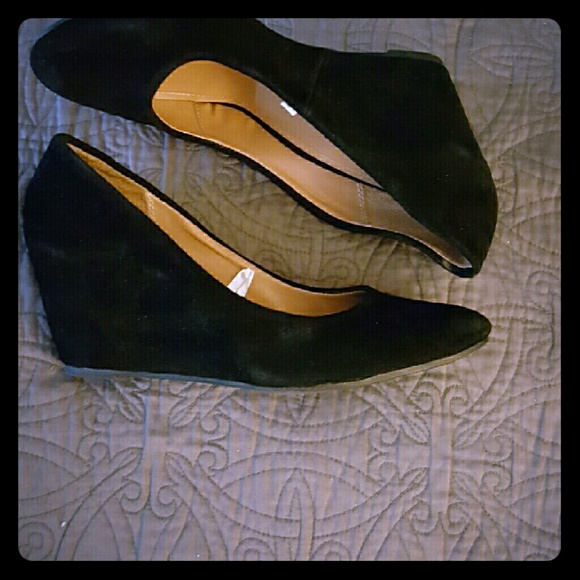 Merona Suede Wedge Heel