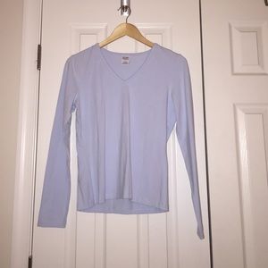 Light Blue Crew Neck Long Sleeve From Old Navy