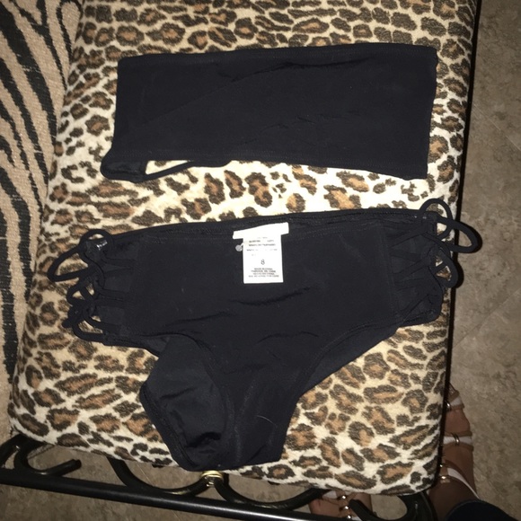 used MK strappy bikini