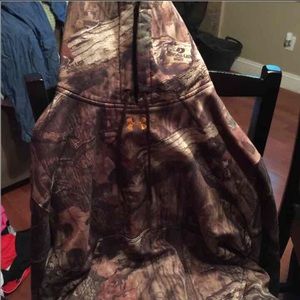 camo under armour hoodie