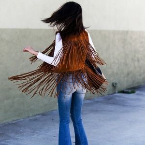 2 HOUR SALE!!! ZARA suede leather vest