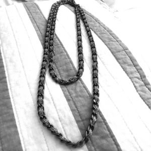 Layered wrap necklace