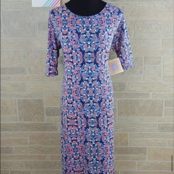 LulaRoe Julia dress XL NWT