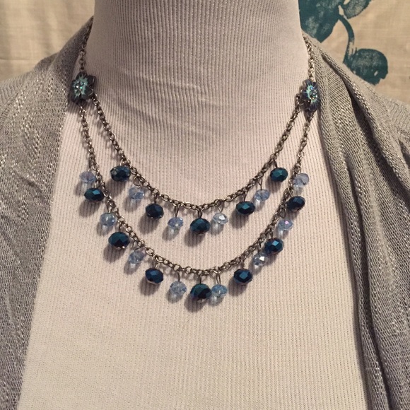 Fun floral beaded necklace