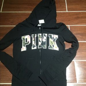 #19 Black full zip hoodie
