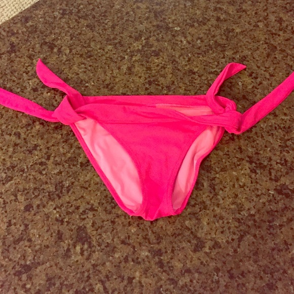 Victoria's Secret Hot Pink Bikini Bottoms