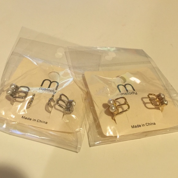 2 pairs of Ear Cuffs