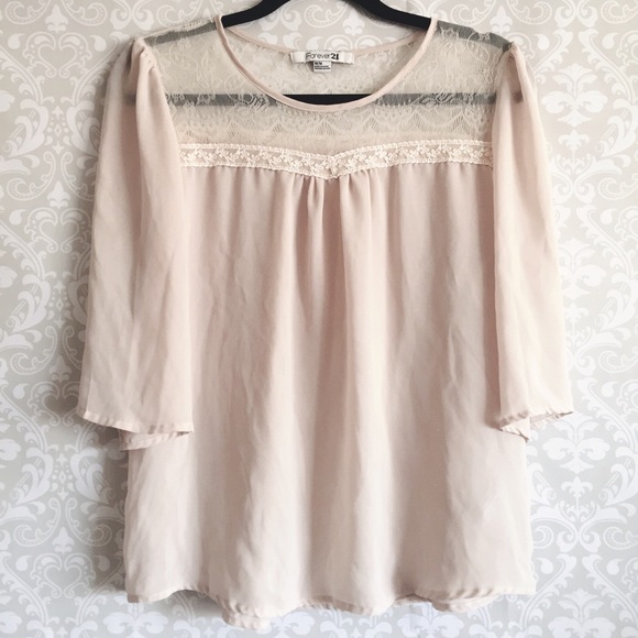 Lace Sheer Top