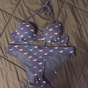 Navy Hollister Swimsuit