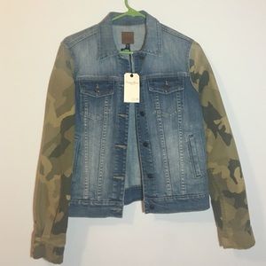 Joe's Jeans Vintage Denim/Camo Jacket