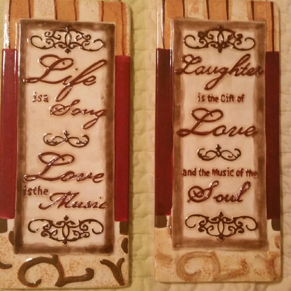 2 Inspirational Plaques