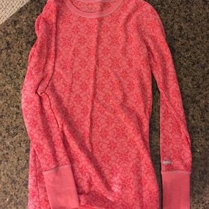 Pink patterned Columbia Long Sleeve Shirt