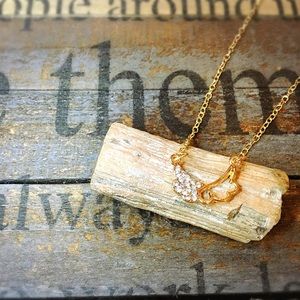 Crystal Angel Wings Necklace