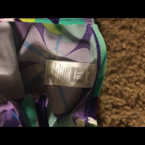 Carters 18 month girls one piece bathing suit - Picture 2 of 2