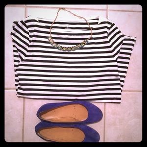 Merona Striped Boatneck Tee