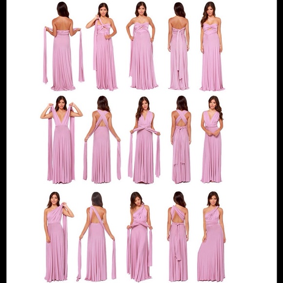 Black Multiway Infinity Maxi Dress, M🌹HOST PICK - Picture 4 of 4